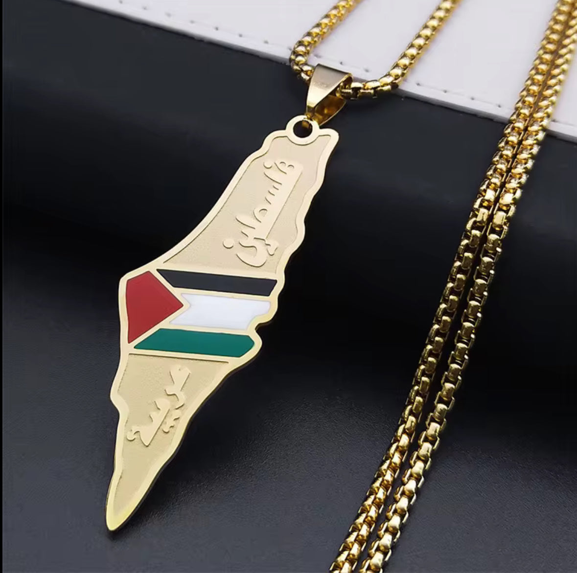 Palestine Pendant Necklace